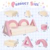 product-fancy-4644eeff-2726-4008-aaca-a8c91323f2ba 12pcs Modular Kids Play Couch - Soft & Sturdy Foam Sofa Washable Velvet Covers DIY Castle Slide Set Living Room Kindergarten Play Area