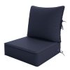 product-fancy-466aee39-ab70-4fd8-9a3e-46b2421cb9a9 Outdoor Cushion Set of 1pc/2pcs/4pcs/6pcs - Thick 35D High-Density Foam Cushions Measuring 24*24*6.5 Inches, Featuring Quick Rebound, High Durability, And Easy Cleaning, Suitable for Outdoor Furniture Like Sofas And Patio Chairs