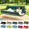 product-fancy-47c2a559-ecb7-4558-abef-bcf58e868ccd 3-Seater Waterproof Outdoor Porch Swing Cushion with Backrest - Suitable for Outdoor Furniture, Thick 5" Cushion, Machine Washable Suitable for Patio Bench, Garden Swing Chair, Backyard Cushions for Poolside and Deck