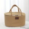 [Portable Diaper Caddy] Large Diaper Caddy Organizer, Portable Basket with Handles, Diaper Storage Organizer for Changing Table