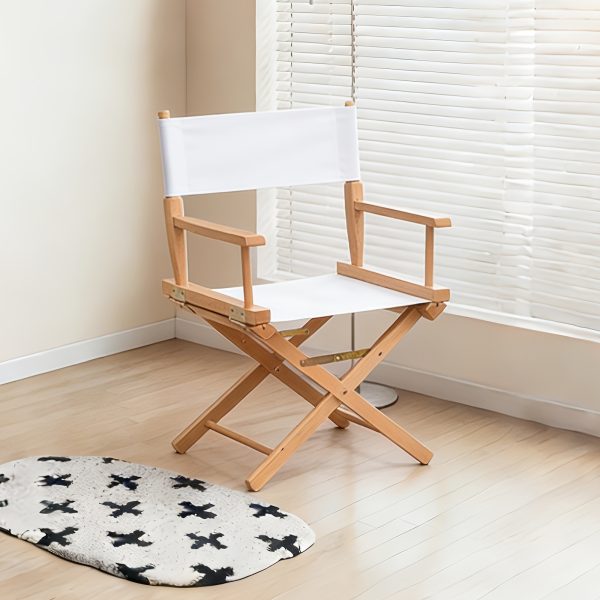 product-fancy-48e5b40a-8a13-4df2-bf1e-d9f069babfb4 Solid Wood Director'S Chair, Folding Canvas Chair, Bar Chair, Backrest Office Leisure Chair, Makeup Chair, Fishing Chair, Outdoor Chair