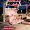 product-fancy-4c2610e5-7674-44f5-a509-859bdcebca08 An Oxford Cloth Hanging Hammock Chair for Courtyard Pavilions, Garden Hanging Chairs, Balcony Hanging Chairs, and Park Hanging Hammock Chairs. Suitable for Outdoor, Courtyard, and Pavilion Use. Color: Random