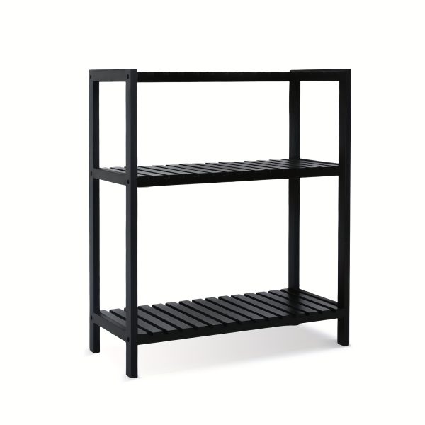 product-fancy-4c511da5-b7d7-45fa-9a0b-75fba3fb5780 Ladder Shelf, 3-Tier Shelf Stand, Display with Wide Storage Display Stand, Multifunction Standing Organizer Shelf for Home Office And Kitchen