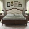 A Sturdy Wooden Bed Frame, Featuring a Stylish Platform Design with a Sophisticated 52.5" Upholstered Tufted Headboard, Merging Strength with Elegance