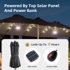 product-fancy-4eacfb8a-a01b-43a1-8582-4c5ff0d45293 15ft Double Sided Patio Umbrella With 36 Solar LED Lights, 8Hr Auto-Illumination, Commercial-Grade Wind-Resistant Steel Frame & Premium Polyester Fabric, Outdoor Oversized Market Table Umbrella - 12 Heavy Duty Ribs (Base Included)