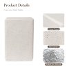 product-fancy-4f33efee-c07c-4d10-add6-c8c179152fec 14” Modern Terrazzo Side Table Suitable for /Outdoor Use - Rectangular Magnesium Oxide End Table with Speckled White Finish, HDPE Tabletop & Spray-Painted Frame, Space-Saving Accent Furniture for Living Room, Bedroom, Balcony, Plant Stand