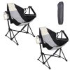 product-fancy-4fcea7a3-8ace-4fb1-a1ef-79c236f03225 2 Rocking Camping Chairs with Cup Holders, Hammock Chair, Folding Rocking Chair, Outdoor Lounge Chair, Portable Fishing Chair, Patio Leisure Chair, Heavy Duty Folding Chair Suitable for Patio, Outdoor, Camping, Travel