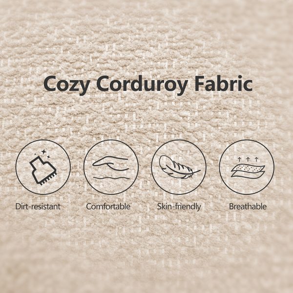 product-fancy-51927193-3527-486c-b07b-de25efc78824 MCQ Single Recliner Chair with Footrest - 62.2-inch Foam Floor Lounger, Boneless Modern Bean Bag Sofa Suitable for Bedroom or Living Room, Cloud Bed for, No Assembly Required, Space-Saving