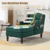 product-fancy-5271d7ac-2819-48e1-9d29-02dfc1552272 Large Indoor Chaise Lounge, Fabric Single Sofa Bed Featuring a Spacious Seat, Upholstered Relaxing Armchair, Reading Couch Collection for Living Room And Bedroom