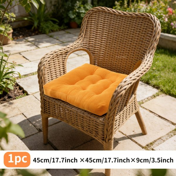 product-fancy-53d9a942-cf8c-43b4-903a-e2149c067a95 Cushion for Outdoor Courtyard Crafted from Corduroy Fabric