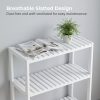 product-fancy-55836918-1fa8-4107-bd97-a438d2f52ee6 Ladder Shelf, 3-Tier Shelf Stand, Display with Wide Storage Display Stand, Multifunction Standing Organizer Shelf for Home Office And Kitchen