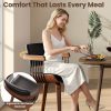 product-fancy-5a4f6f72-a576-4aed-aae0-9873559a418d Two Ergonomic Wooden Dining Chairs, Curved Bentwood Backrest And Seat, High-Density Foam Cushion, Modern Semi-Armrest Kitchen Chair