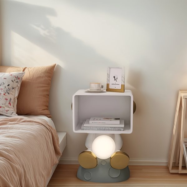 product-fancy-5a51fb42-94e2-4b1d-8549-083c99fb9aba Astronaut Bedside Table, Large Storage Space, Suitable for Bedroom, Decorated with Cartoon Family Style
