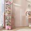 product-fancy-5b48cfc8-6811-4b69-b6aa-ec6963d390f1 Four-Layer Transparent Large-Capacity Plastic Storage Bucket, Plush Zoo Animal House, High-Profile Transparent Storage Bucket, Keeps Animal Tidy, Suitable for Dollhouse Bedroom And Living Room Decor, Perfect Gift for Mother's Day