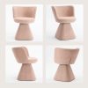 product-fancy-5b6d7cd8-f2e2-4daa-af05-038d26e086c2 Swivel Accent Chair, Modern 360° Barrel Chair with Curved Backrest, Round Vanity Armchairs for Bedroom, Living Room, Reading Room