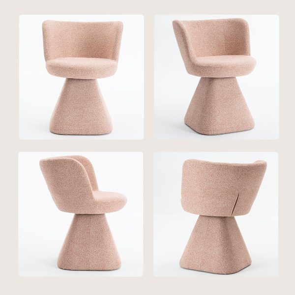 product-fancy-5b6d7cd8-f2e2-4daa-af05-038d26e086c2 Swivel Accent Chair, Modern 360° Barrel Chair with Curved Backrest, Round Vanity Armchairs for Bedroom, Living Room, Reading Room