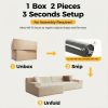product-fancy-5be0caec-78a6-4bb7-a0f6-7eb390087961 120"Modern Minimalist Chenille Modular Sectional Sofa, Oversized 8-Seater Sleeper Sofa With Movable Ottoman, Thick Cushions, Upholstered Couch For Living Room, Bedroom, Office, Apartment