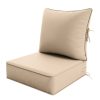 product-fancy-5bf6a398-949e-42a9-8e1c-d6325c603805 Outdoor Cushion Set of 1pc/2pcs/4pcs/6pcs - Thick 35D High-Density Foam Cushions Measuring 24*24*6.5 Inches, Featuring Quick Rebound, High Durability, And Easy Cleaning, Suitable for Outdoor Furniture Like Sofas And Patio Chairs