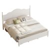 product-fancy-5c1a8cff-1fb5-495f-8759-993063be7e32 BELLEMAVE Queen Size Platform Bed Frame With Headboard, Wooden Slat Support, No Box Spring Needed, Easy Assembly, Sturdy Structure, Bedroom Furniture With Classic Vintage Design, White