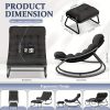 product-fancy-5ce933ff-3709-437e-889a-754ac650d6f1 Oversized Rocking Chair with Cushion • Comfy Egg Glider Rocking Chairs Indoor with Footrest • Outdoor Patio Lounge Chair Rocker Chairs for Living Room Bedroom Balcony Porch