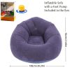 product-fancy-5d404477-6b40-48dc-8068-9613f74119f1 A Comfortable Inflatable Bean Bag Sofa in Various Colors, This Portable PVC Lounge Chair Features a Velvety Surface, Suitable for Living Rooms, Bedrooms, Balconies, Reading Rooms, And Various Outdoor Activities Like Camping, Picnics