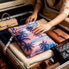 product-fancy-5df5f198-6e27-4446-889e-d30f138d8129 Reusable Wet Storage Bag with Tropical Palm Print Pattern, Designed for Diaper Storage. Dimensions: 9.84in*12.2in. Perfect for Storing Swimwear, Travel Essentials, Beach Items, and Pool Supplies. Ideal for Themed Gifts and Holiday Presents