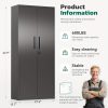 product-fancy-5e3cfabb-d860-4c57-8abe-6372db355a5c Lockable Metal Filing Cabinet, Metal Filing Cabinet, Used For Storing Documents And Office Supplies, Equipped With A Door And Shelves, Is A Modern Style Filing Cabinet, Convenient To Use And With A Small Footprint.