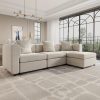 product-fancy-600b9648-e558-4469-8835-9db7c7c8fc4f Fabric Sofa, Velvet Sectional Sofa, 2-Seat Sofa For Living Room, L-Shaped Sofa, Convertible Sofa With Cushions, Modern Simplicity Loveseat Sofa, Removable Sofa Cover Space Spring Cushions And Solid Wood Frame, Easy To Install, Apartment, Home, Guyii