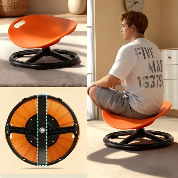 Autism Spinning Chair| Back To School Supplies, With Anti-slip Metal Base, Training And Rehabilitation Equipment, Suitable For Training Centers, Home, Balance And Concentration Improvement, Exercise Chair Christmas Gift/Christmas Surprise