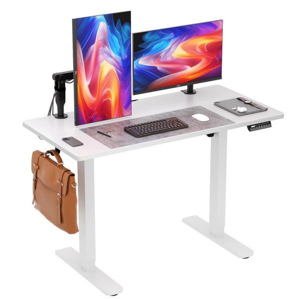 product-fancy-6135dfe8-ef4a-480c-bfe4-8718f29b1654 Adjustable Height Electric Lift Desk - 63/55/48 Inch - Ergonomically Designed Office Desk - Gaming Desk - Suitable For Home Offices, Cafes, Restaurants - Electric Standing Table - UP TO 40% OFF - Easter Gift