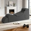product-fancy-62d10983-a783-4174-b3b3-43f77f6ad9f8 Yoga Chair Lounge for Adult, Ergonomic Chaise Lounge Chair with Side Pocket, Headrest, Waist Pad, Ottoman, Perfect for Stretching, Massage, And Relaxation, Used In Living Room, Bedroom, Lazy Sofa, Gaming Sofa