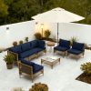 product-fancy-63e4e7b2-4526-4cdb-86e3-f1525a7b6136 7pcs Outdoor Wicker Patio Furniture Set, Rattan Sectional Sofa with Cushions And Coffee Table, Suitable for Backyard, Poolside, Porch, Garden, Sectional Patio Furniture, Patio Table, Outdoor Table, L-shaped Patio Sofa Set