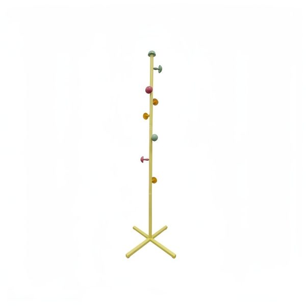 product-fancy-640447ff-758e-4df6-b4ee-c4fdb9ad4105 PDZZZD - Cross Border New Product Color Dot Vertical Coat Rack,+suitable for Hanging Bags and Clothes in Home Bedrooms, Mushroom Shaped. Beautiful Design, Cute Style, Simple and Elegant,