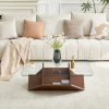 product-fancy-651f5119-7085-4b48-93f8-9292f71219cf Coffee Table, Modern Multi-Storage Tempered Glass & MDF, Spacious Storage Compartments for Daily Essentials, Sturdy Construction Coffee Table for Living Room Bedroom Office, Contemporary Stylish Design Home Furniture with Ample Storage Space
