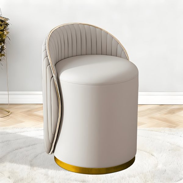 product-fancy-65537e5c-5d6d-4cc4-b034-05c39e9c881a Makeup Stool, 360° Rotating Cushioned Stool, Suitable for Living Room And Bedroom