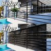 product-fancy-65a6d84b-1c90-49ee-93ce-192995060f1d 3*16ft, Balcony Privacy Screen Fence Cover Net, Fencing Mesh Shade Net, Windproof Sun Shade, Outdoor Protection Fencing Net, Balcony Mesh Net for Patio, Fence, Backyard, Porch(Black Brown Green Gray Sand White Blue)