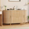 product-fancy-65ca0a00-cfb4-44e4-b578-a5dc25de4461 2 Drawer File Cabinet, fit Legal/Letter/A4 Size, 39.4" Filing Cabinet with 2 Sliding Door Storage for Home Office