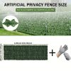 product-fancy-662b7c6b-85b3-472e-b8ea-e9fc45610f34 119 X 40 Inch Artificial Ivy for privacy Screen Realistic Faux Greenery Wall Panel For Outdoor Home Garden And Patio Decor Perfect For Privacy And Aesthetic Enhancement Including Work Gloves
