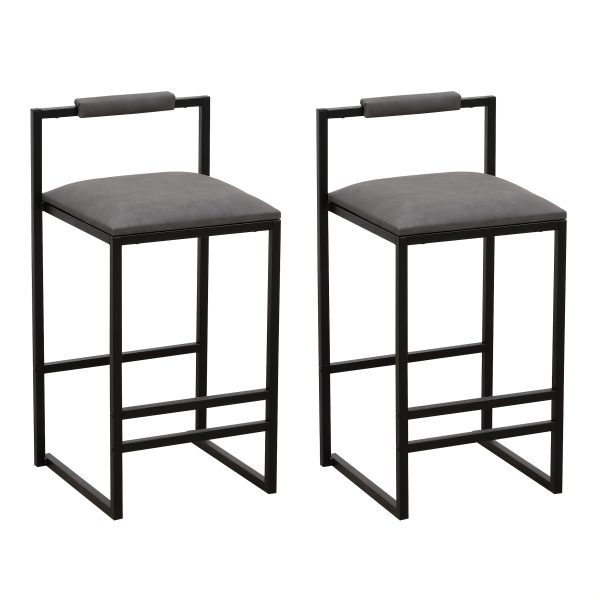 product-fancy-6660541b-d2e1-49cf-9fed-4be4a1356442 Set Of 2 Modern Oriental Style Bar Stools, Velvet Upholstered Counter Height Chairs with Backrest & Footrest, Golden Metal Frame Kitchen Island Dining Stools, Multi-Color & Multi-Finish New Asian Aesthetic