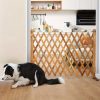 product-fancy-66941120-e0fc-4f7d-9b1d-f17d7e83fbc1 1/2pieces Wood Fence Panel Retractable Privacy Screen | Expandable Farmhouse Garden Trellis, Adjustable Height & Width, Sturdy Wood for Yard/Patio/Balcony, Weatherproof, Easy Assembly, Decorative Privacy Barrier, Plant Support, Pet Gate