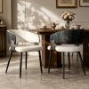 product-fancy-66a26252-7abe-48a1-a9b9-fe8da8cde791 AESOME Mid-Century Dining Chairs Set of 2 Crocodile-Textured Back Upholstered Kitchen Chairs for Living Room Lounge, Luxury Microfiber Faux Leather Dining Room Chair, Easy Assembly (Chairs Solely)