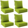 product-fancy-677f748e-05e1-416e-8cb1-ca06bdd0f3bf Outdoor Cushion Set of 1pc/2pcs/4pcs/6pcs - Thick 35D High-Density Foam Cushions Measuring 24*24*6.5 Inches, Featuring Quick Rebound, High Durability, And Easy Cleaning, Suitable for Outdoor Furniture Like Sofas And Patio Chairs