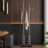 product-fancy-67a8a45d-5a6e-4e49-a8b4-ccb41a53902f Metal Freestanding Coat Rack with Stainless Steel Double Rods & Marble Base, Hanging Clothes Rack for Entryway, Hallway, Bedroom, Living Room, Hallway Organizer, Entryway Storage, Contemporary Furniture, Modern Coat Hanger, Durable Construction, Highquality Materials, Freestanding Hanger, Versatile Organizer, Apartment Living, Interior Decorators