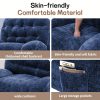 product-fancy-67f2477a-3051-4d9c-9801-dac7f33cdeb2 Large Swivel Recliner, Adult Rocking Electric Recliner, Electric Recliner, Comfortable Soft-shell Recliner, with USB Port And Living Room Storage Space, Chenille Fabric, Free Shipping