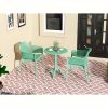 product-fancy-6806e006-a745-4380-9a34-d4df7310c8f7 3pcs Plastic Arm Chair Bistro GRS Premium Ocean Plastic, Garden Chat Set Bistro