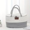 [Portable Diaper Caddy] Large Diaper Caddy Organizer, Portable Basket with Handles, Diaper Storage Organizer for Changing Table