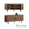 product-fancy-694707fa-86fe-400c-8b22-f3d15a99612f PAZCASA Wide Large TV Stand, Available in 86-inch/70.8-inch/55-inch Sizes, with Power Outlets, Suitable for 90-inch TVs. Sturdy and Durable Entertainment Center Featuring Adjustable Shelves, Sliding Doors, and Ample Storage Space. Modern Media