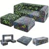 product-fancy-6960b425-96d2-4a98-bed4-4c128e34dad2 Modular Sofa with Glow-in-the-Dark Foam Cushions & Removable Cover - Soft, Comfortable, Easy-Clean Design, No Assembly Required, Perfect for Home, Playroom, or Living Room Decor, Modular Furniture | Modern Sofa Design | Durable Foam Cushions