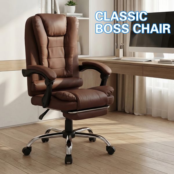 product-fancy-6984a1ae-0a84-4c55-8540-84703c2a9a7e Boss Office Chair with Massage Unit, Gaming E-Sport Chair, Executive Meeting Room Chair, Lumbar Support Chair, Rotating Chair, Height-Adjustable Chair, Reclining Chair, Ergonomic Chair