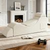 product-fancy-69a7cd27-8362-42b4-9beb-17e1ac0cb995 Yoga Chair Lounge for Adult, Ergonomic Chaise Lounge Chair with Side Pocket, Headrest, Waist Pad, Ottoman, Perfect for Stretching, Massage, And Relaxation, Used In Living Room, Bedroom, Lazy Sofa, Gaming Sofa